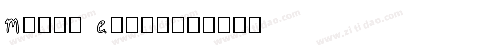 Mauty Elena字体转换